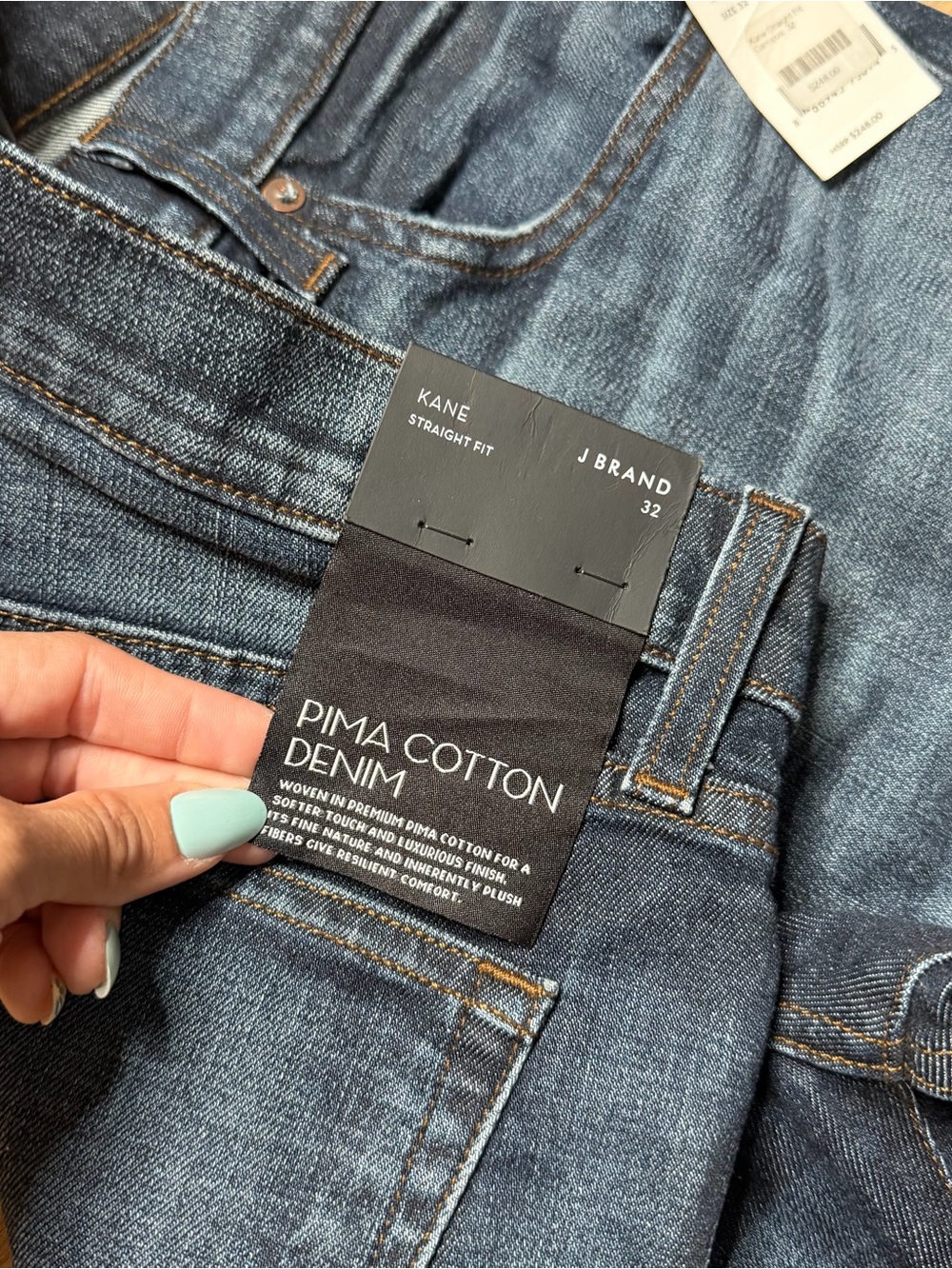NWT J Brand Men’s Kane Pima Cotton Straight Leg Jean Size 32 x 34 - Picture 6 of 8